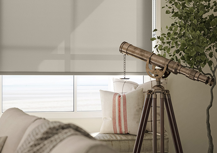 Roma (FR), Beige - Twist&Fit Roller Blind - Image 5